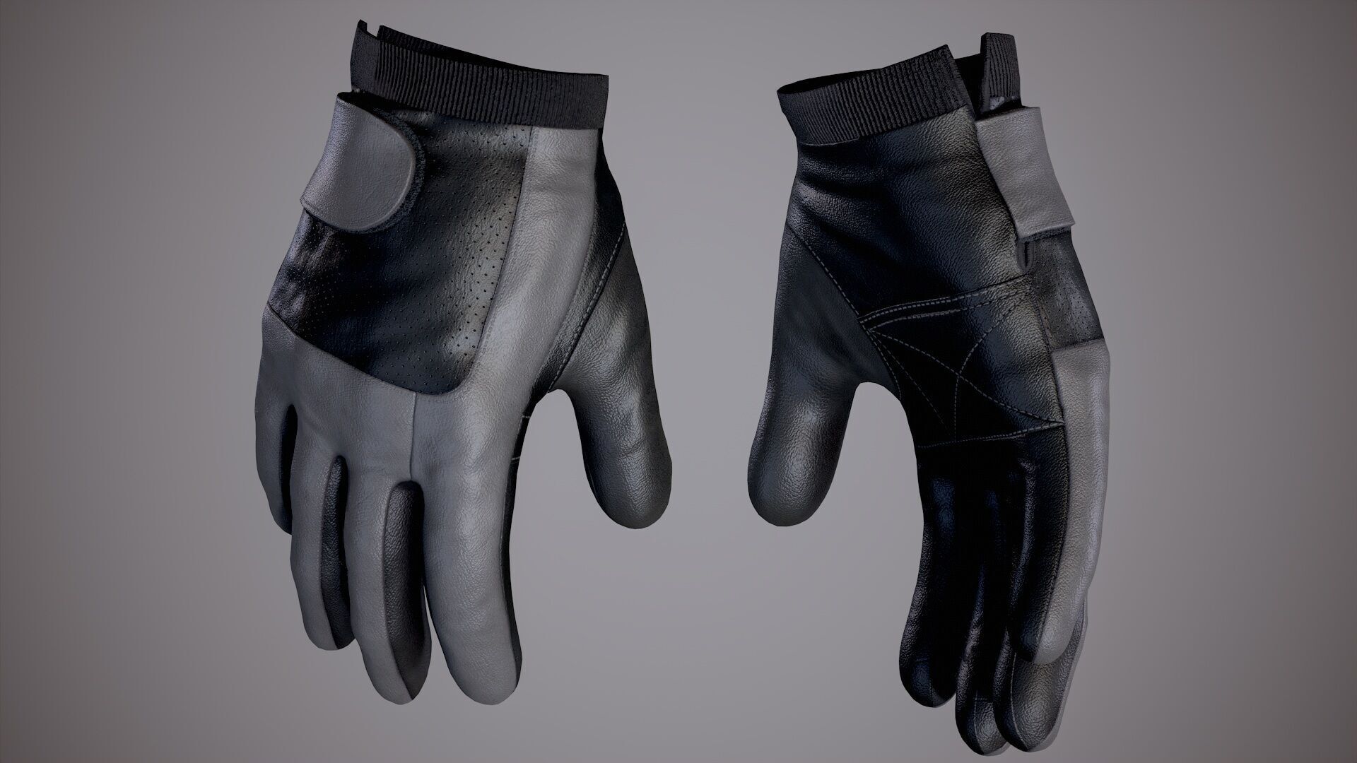 FPS Arms Pack 01b Low-poly 3D model_34