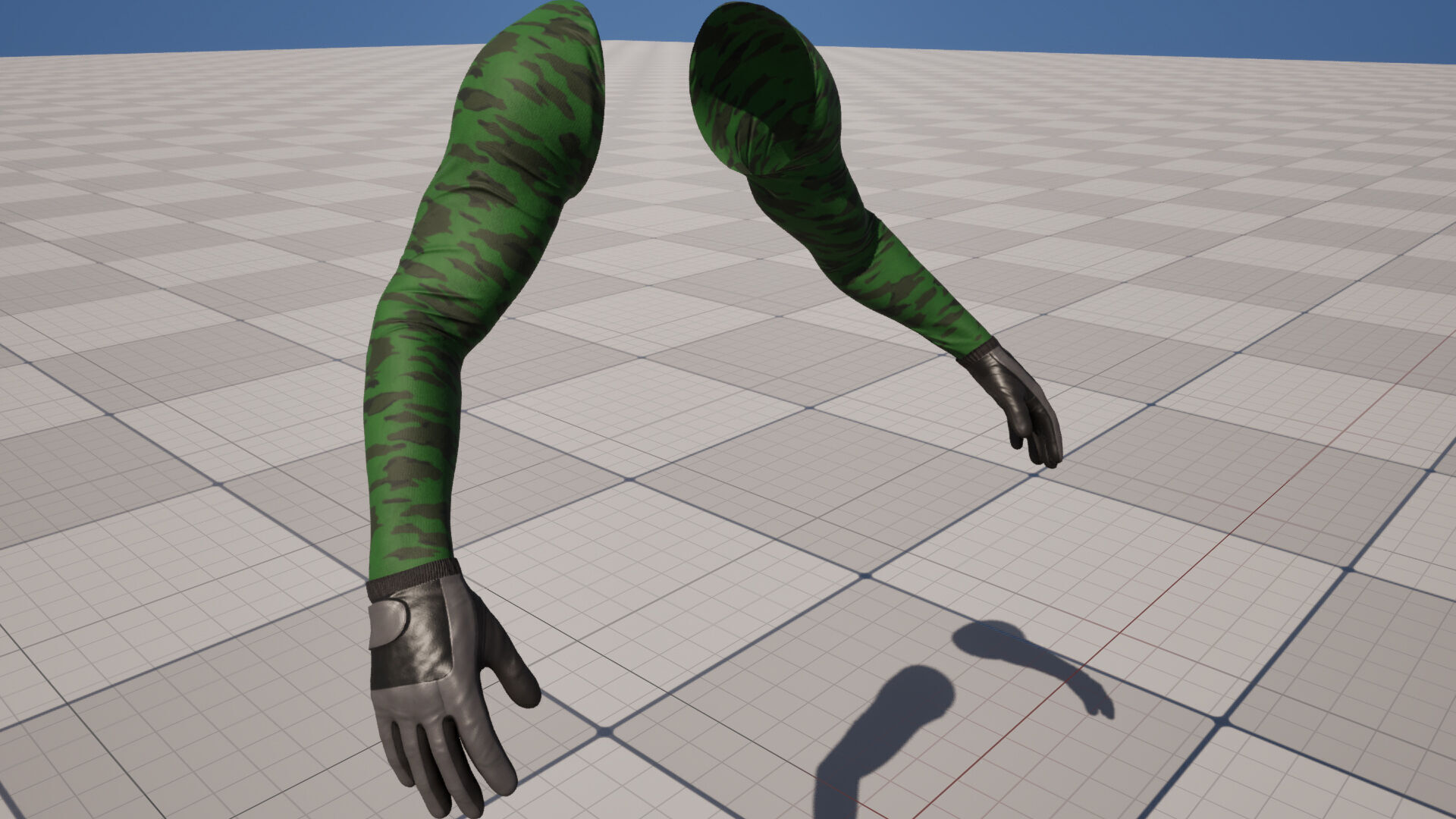 FPS Arms Pack 01b Low-poly 3D model_28