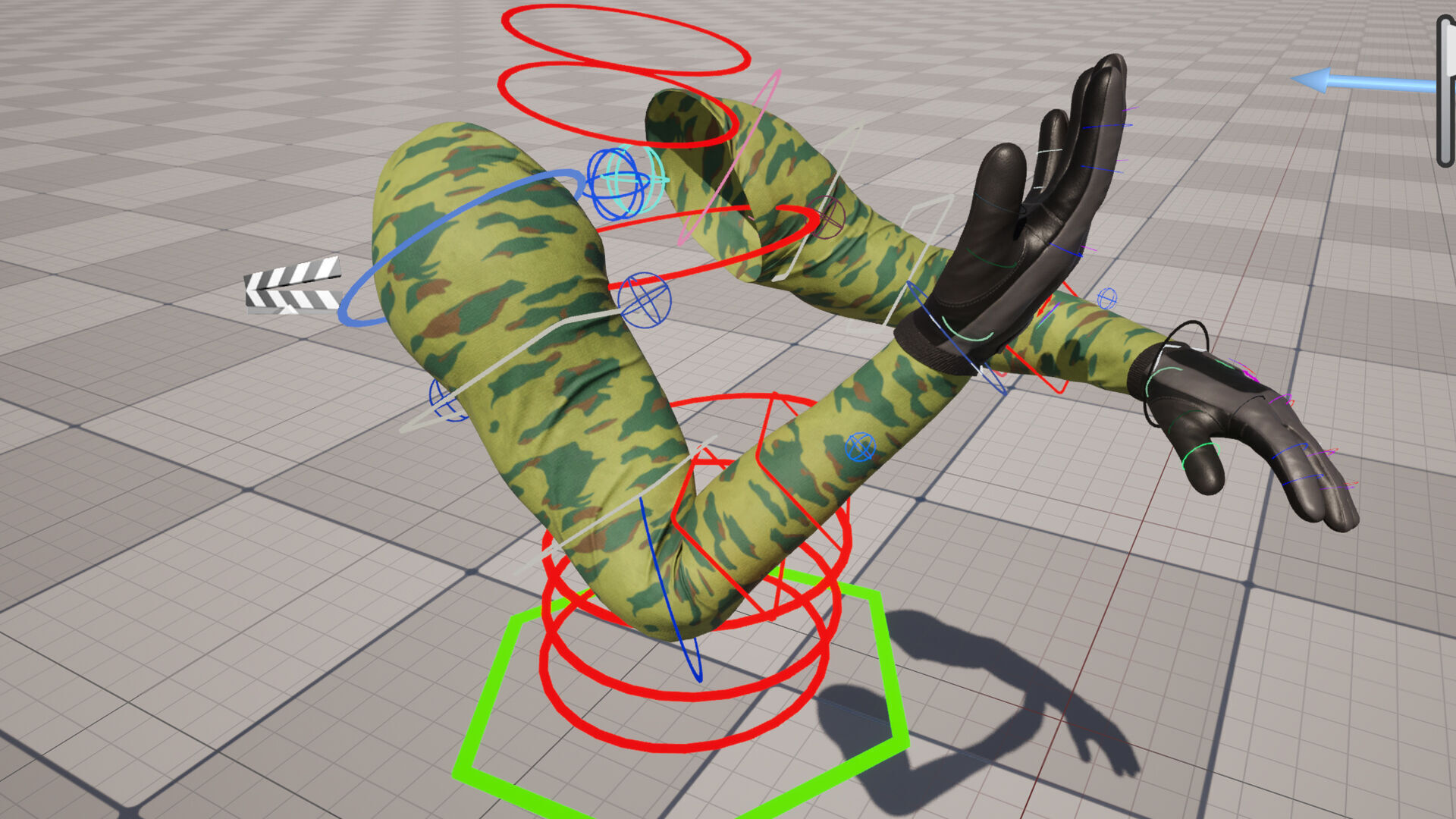 FPS Arms Pack 01b Low-poly 3D model_30