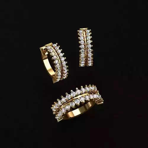 Ring and Earrings