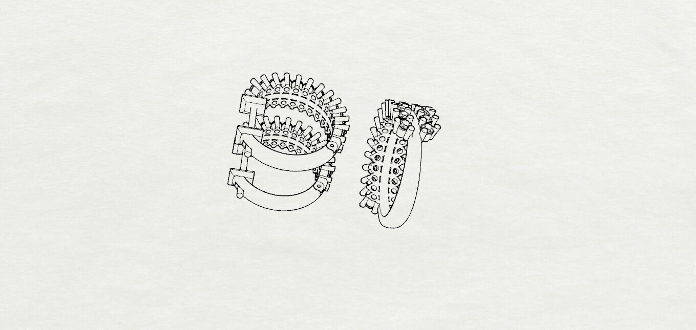 Ring and Earrings 3D print model_21