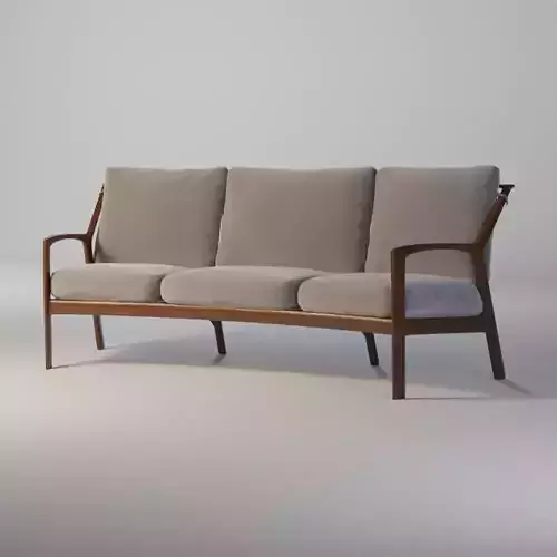 Castelle Berkeley Cushioned Crescent Sofa