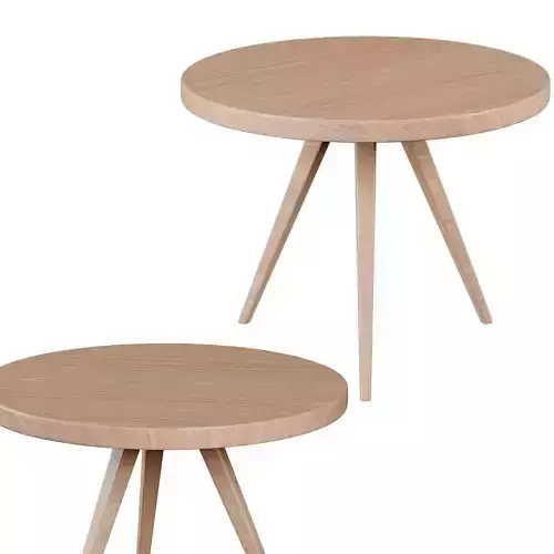 Nordic wood coffee table