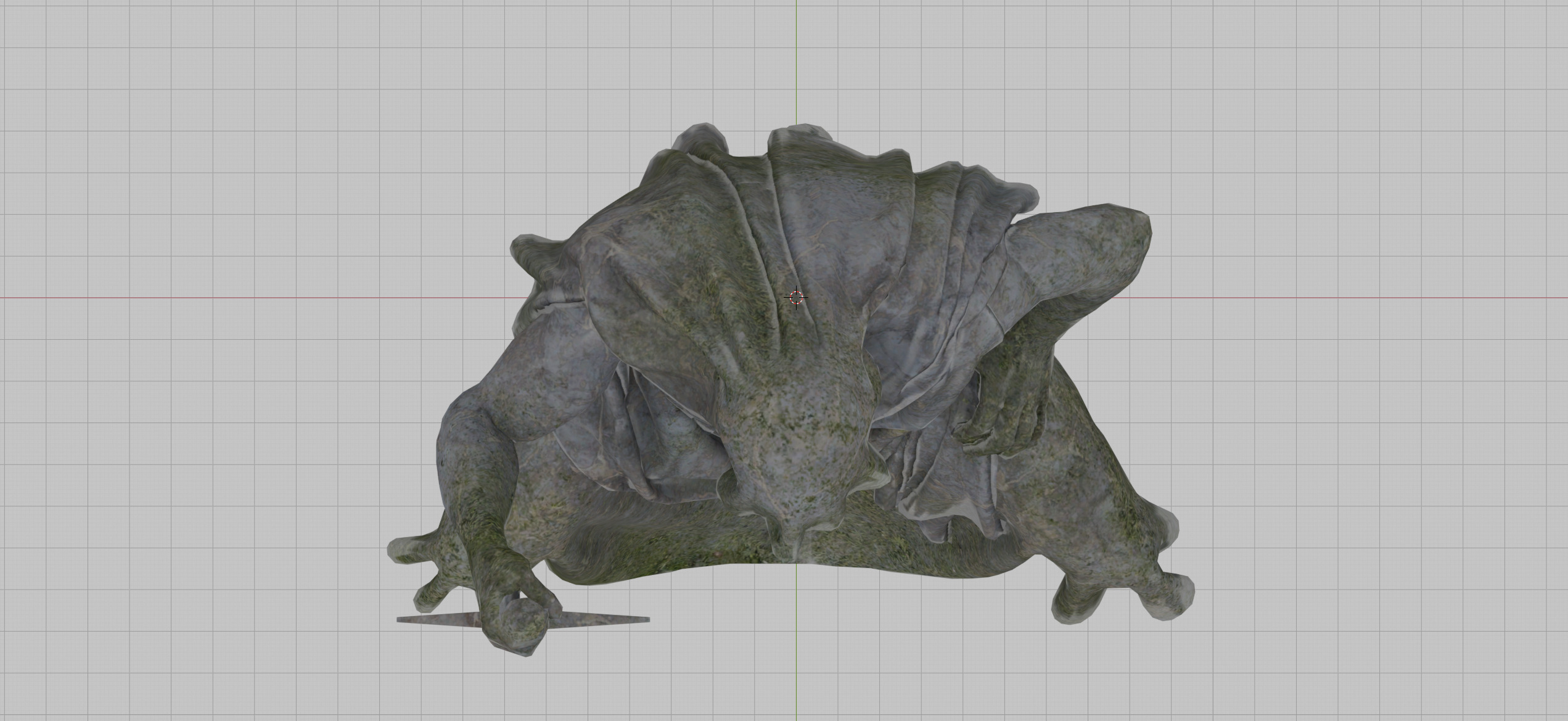 Elven Bridge Statue I - The Witcher 3 Blood and Wine Free low-poly 3D model_5