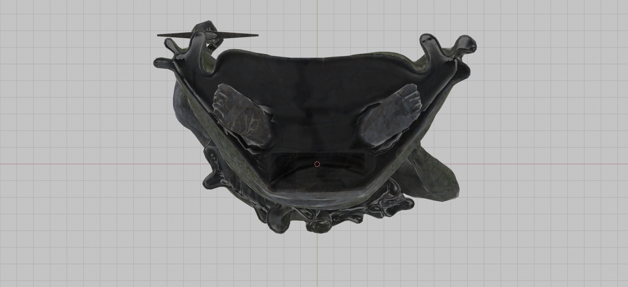 Elven Bridge Statue I - The Witcher 3 Blood and Wine Free low-poly 3D model_6