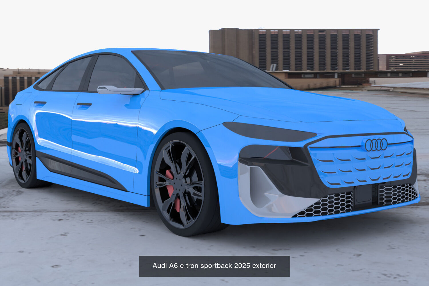 Luxeed Audi Ioniq and Tesla 3D Model Collection_6