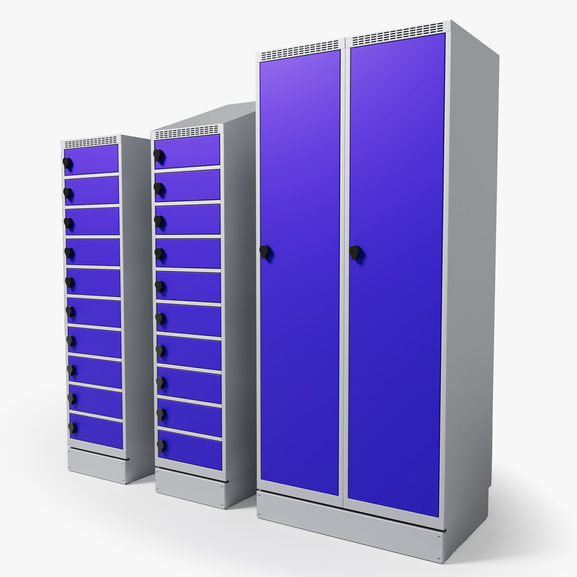 METAL WARDROBE - BLIKA 3D model_2