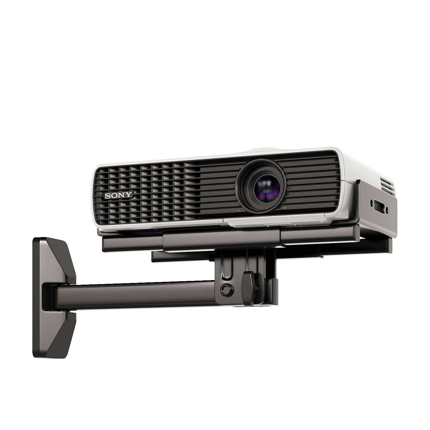 Projector set BenQ Sony 3D model_9