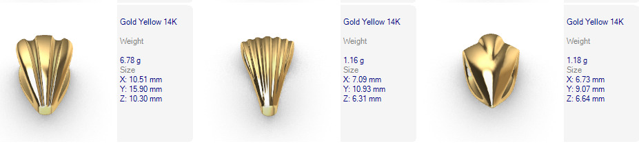 Various Bails for Pendants Necklace Charms Nameplates Findings 3D print model_22