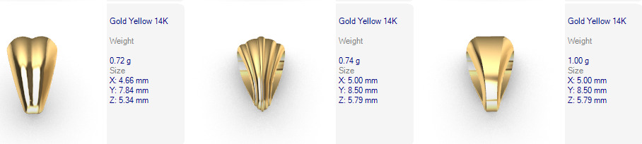 Various Bails for Pendants Necklace Charms Nameplates Findings 3D print model_31