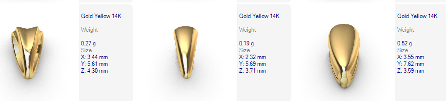 Various Bails for Pendants Necklace Charms Nameplates Findings 3D print model_26