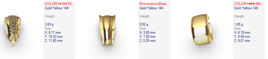 Various Bails for Pendants Necklace Charms Nameplates Findings 3D print model_17