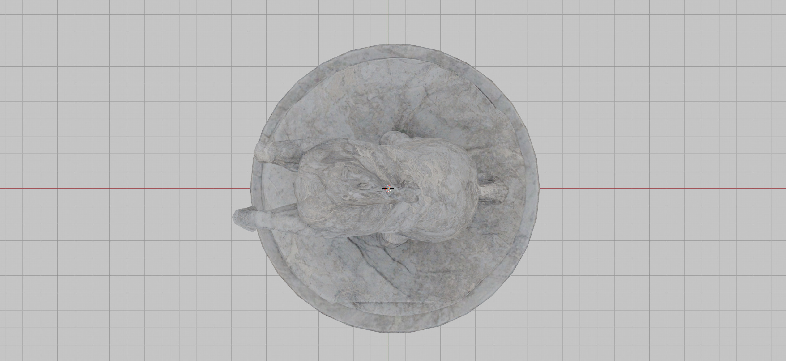 Horse Statue - The Witcher 3 Blood and Wine Free low-poly 3D model_5