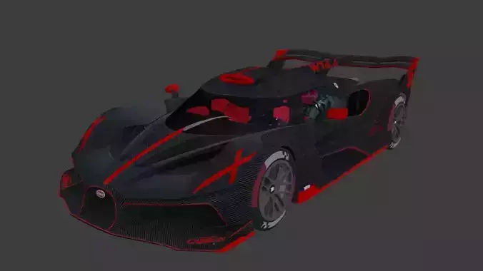 Vehicle Collection Perks Lamborghini pubg Low-poly 3D model