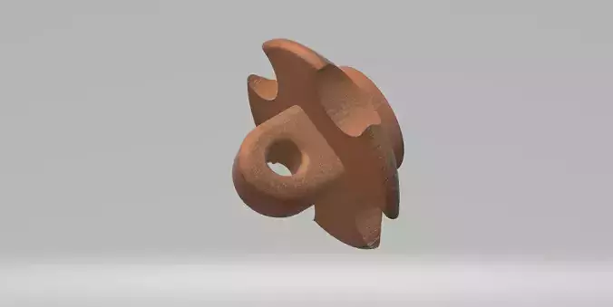 Auroral button for clothes