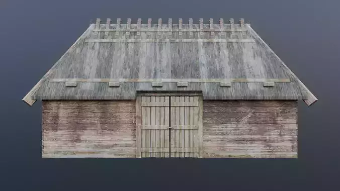 Medieval Village - Barn