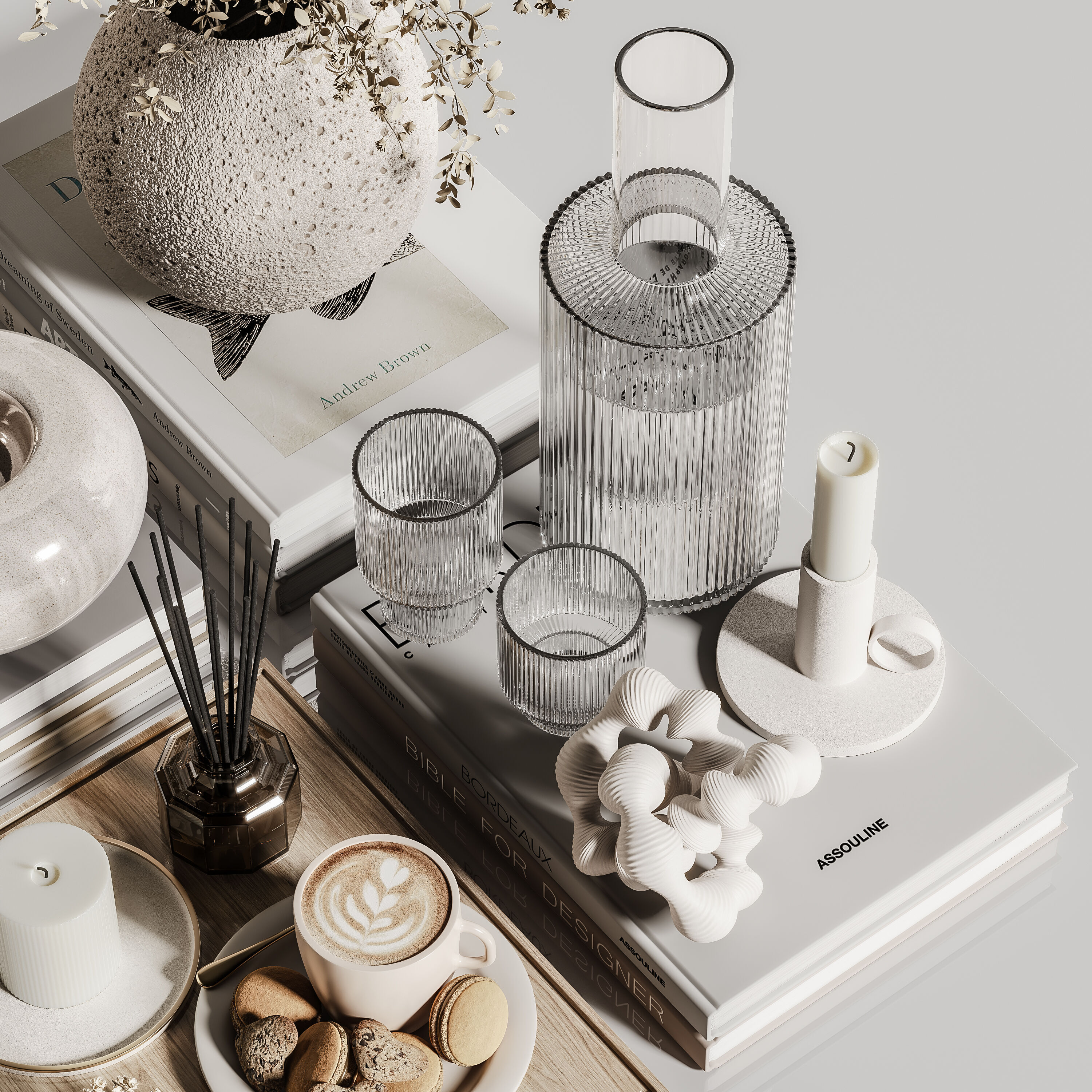 decorative set 129 3D model_2