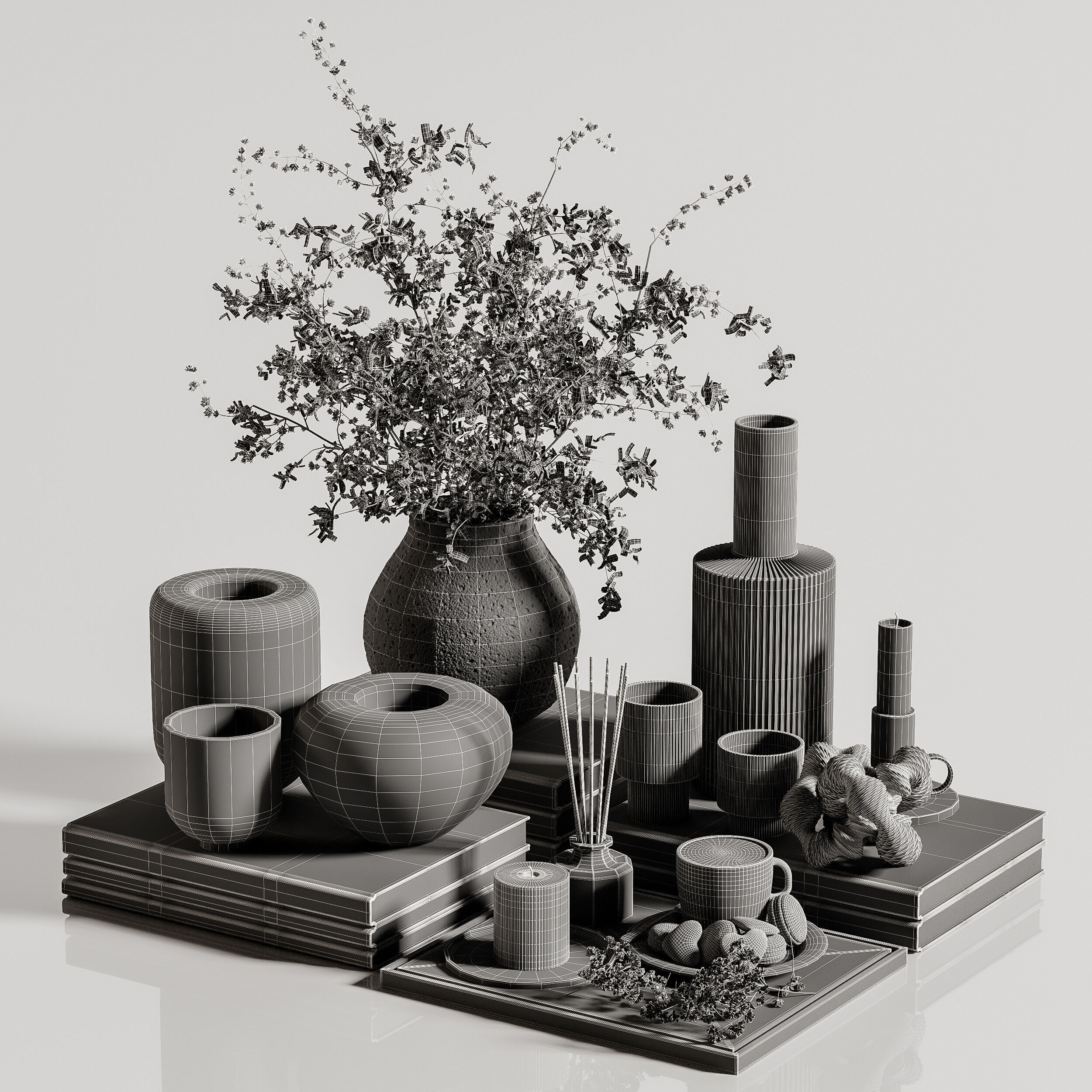 decorative set 129 3D model_5