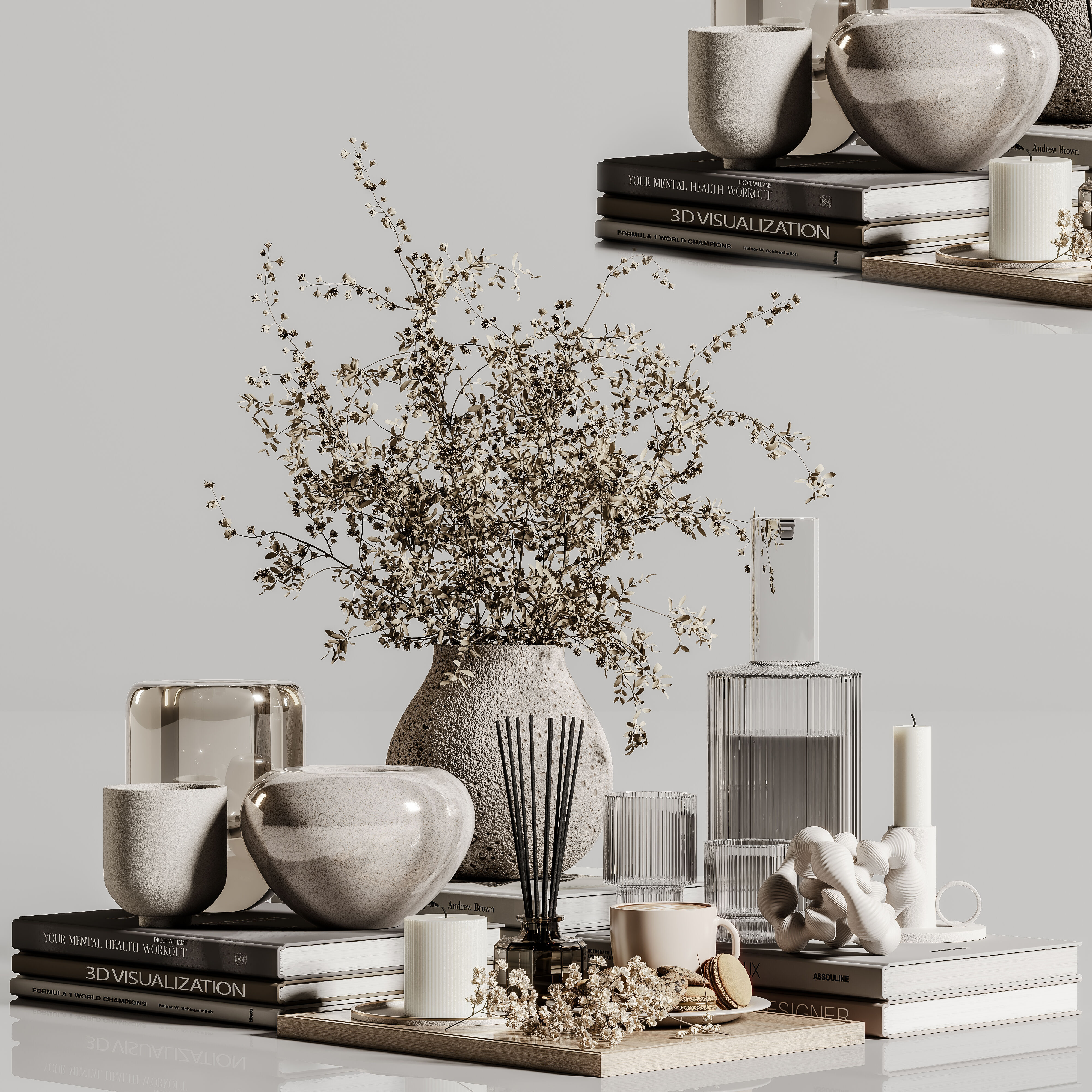 decorative set 129 3D model_6