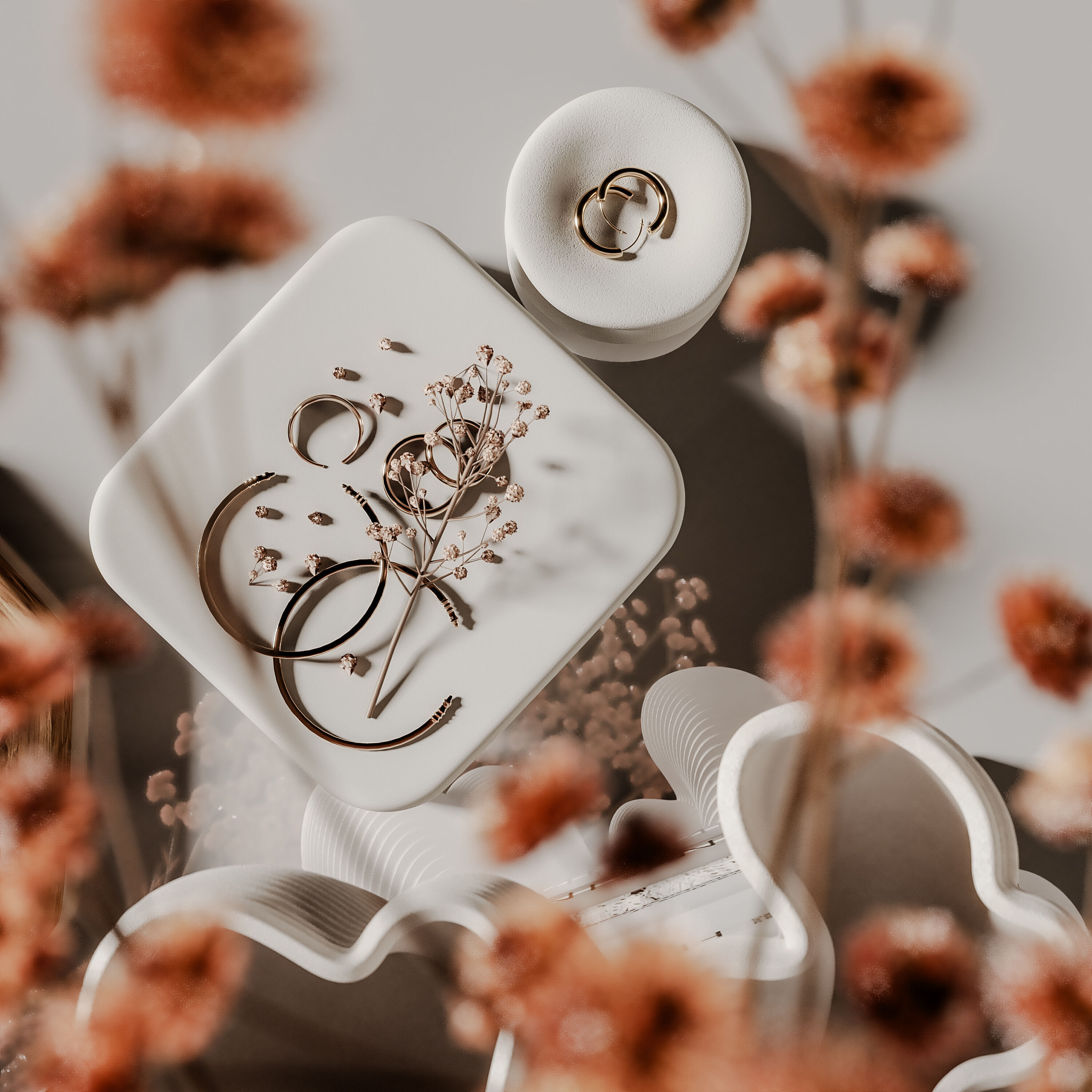 decorative set 131 3D model_5