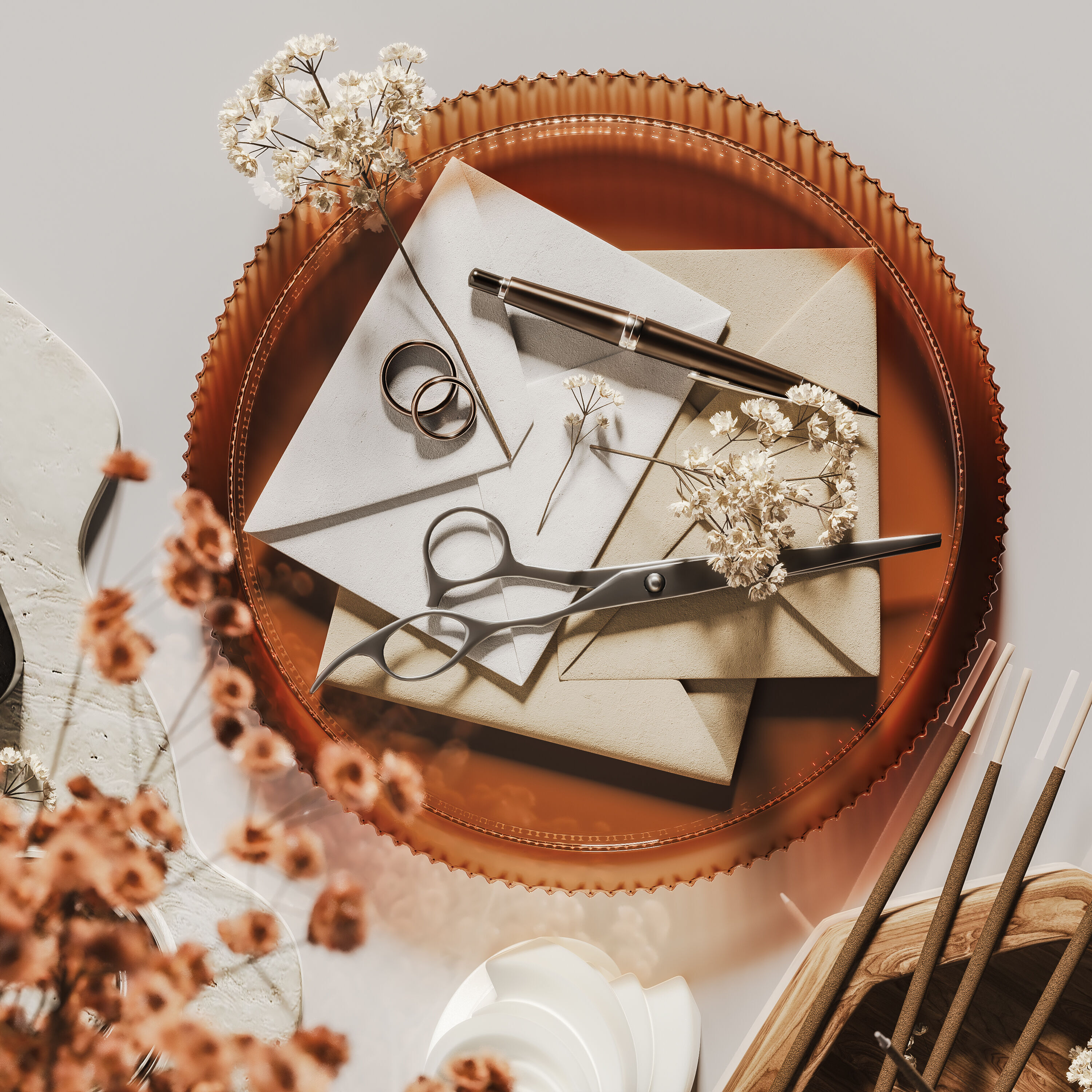 decorative set 131 3D model_6