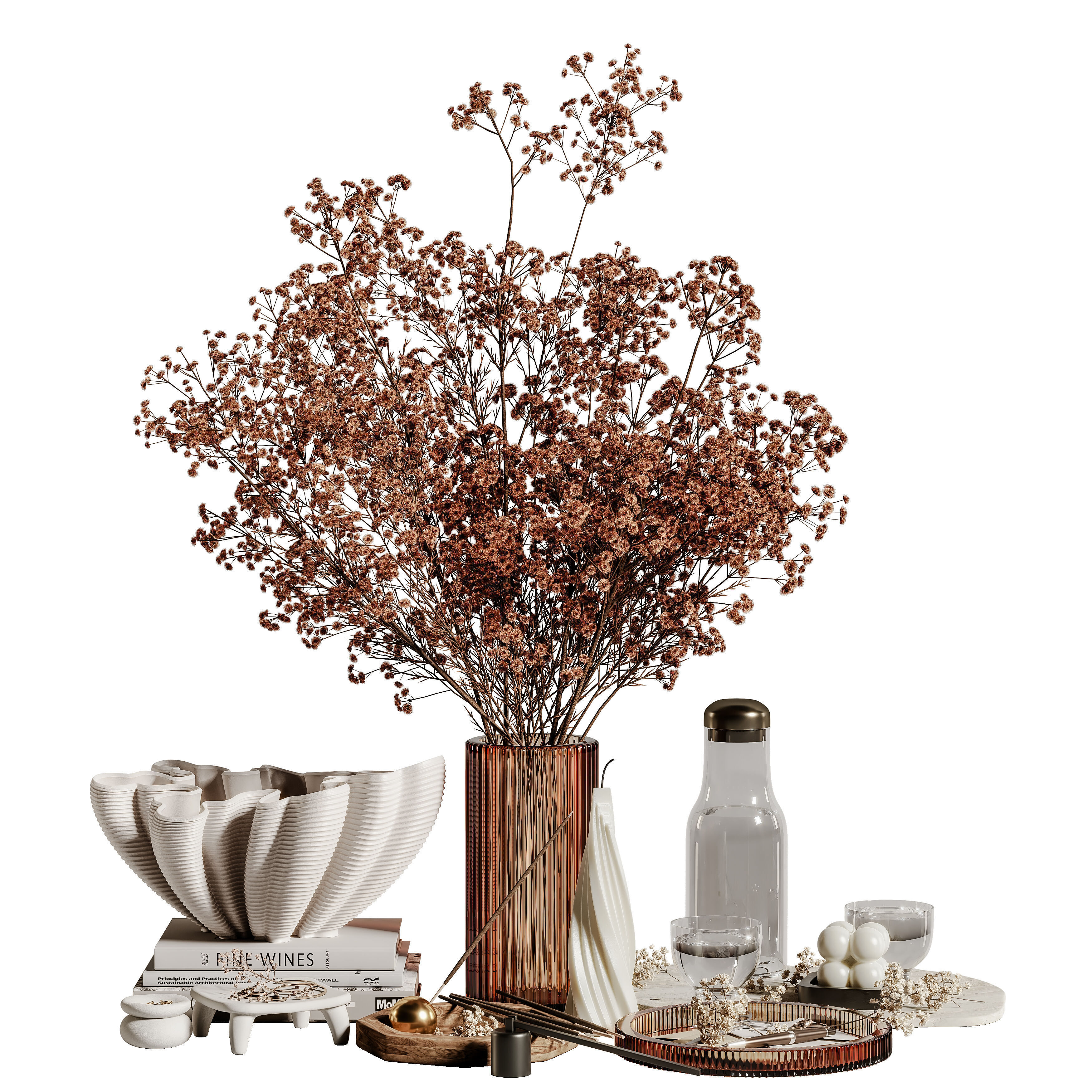 decorative set 131 3D model_1