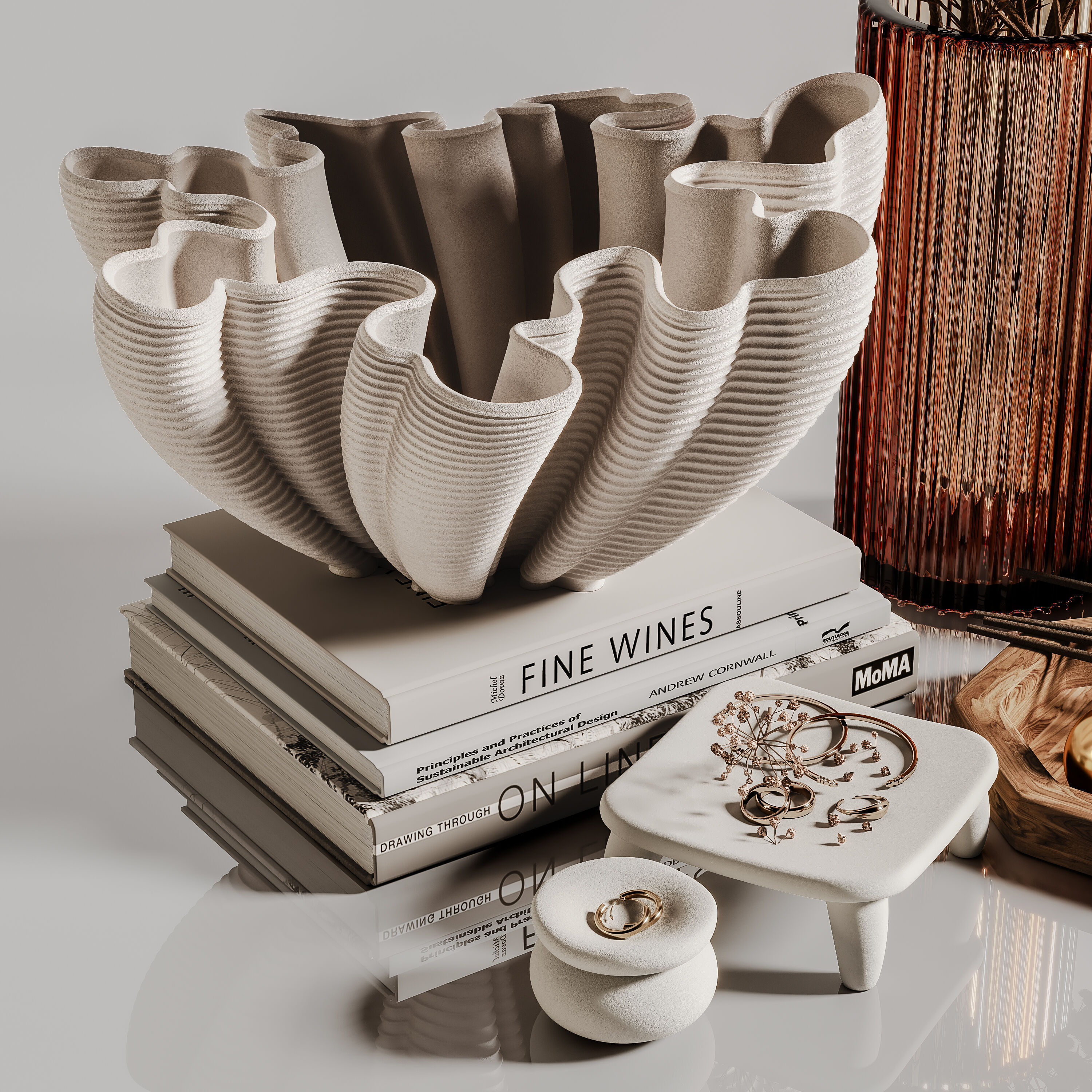 decorative set 131 3D model_3
