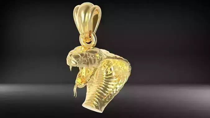 Cobra Head Pendant