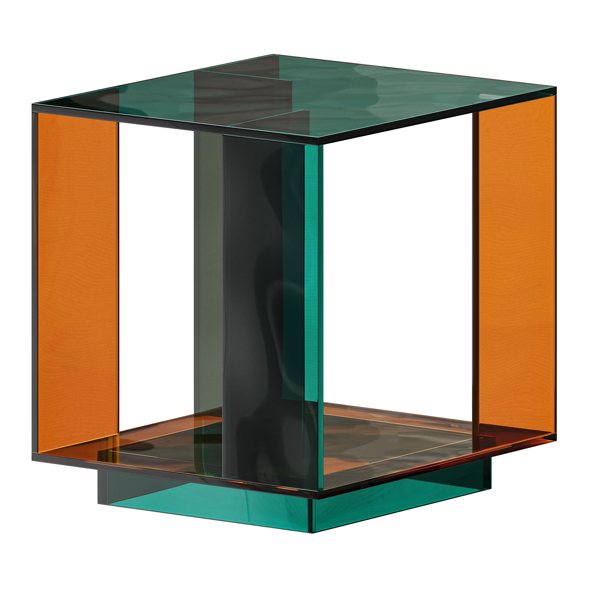 Acrylic Side Table 3D model_2