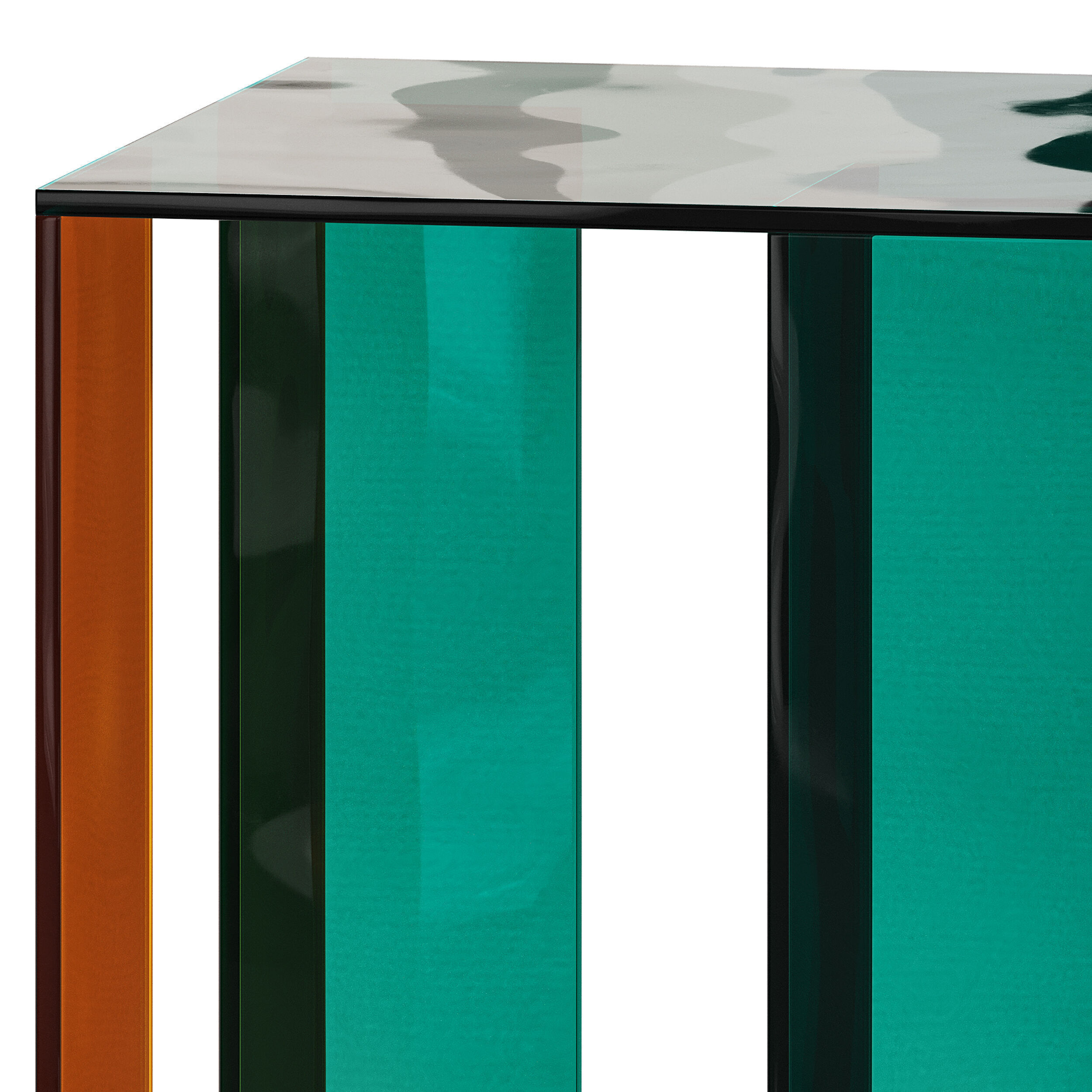 Acrylic Side Table 3D model_7