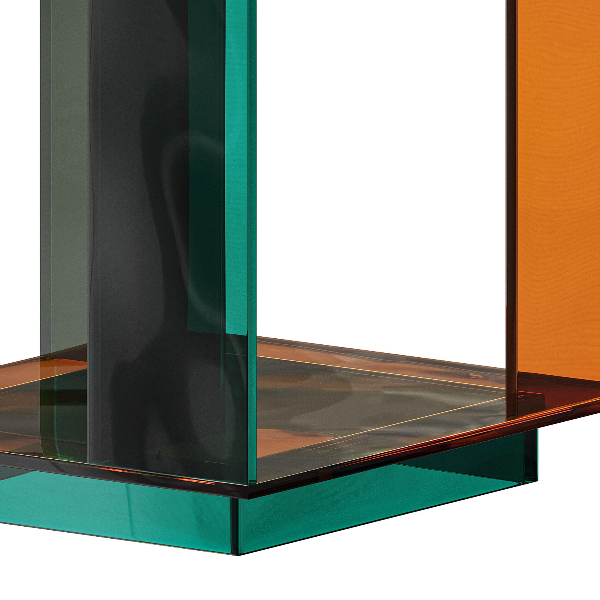 Acrylic Side Table 3D model_9