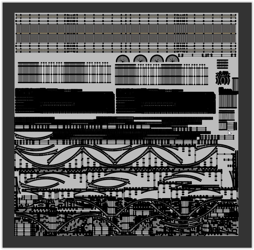 Bridge with truck and Tesla 3D model_12