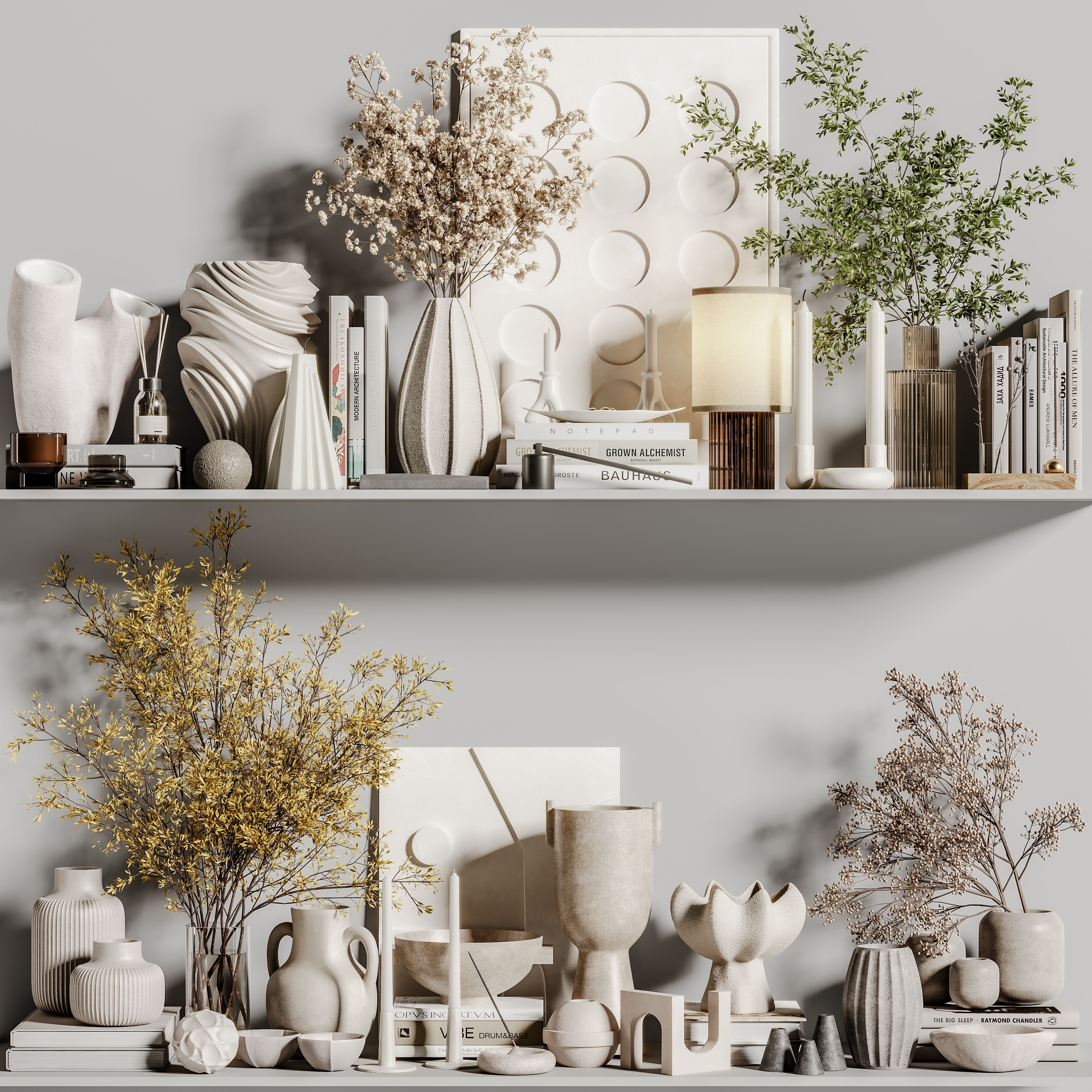 decorative set 133 3D model_3