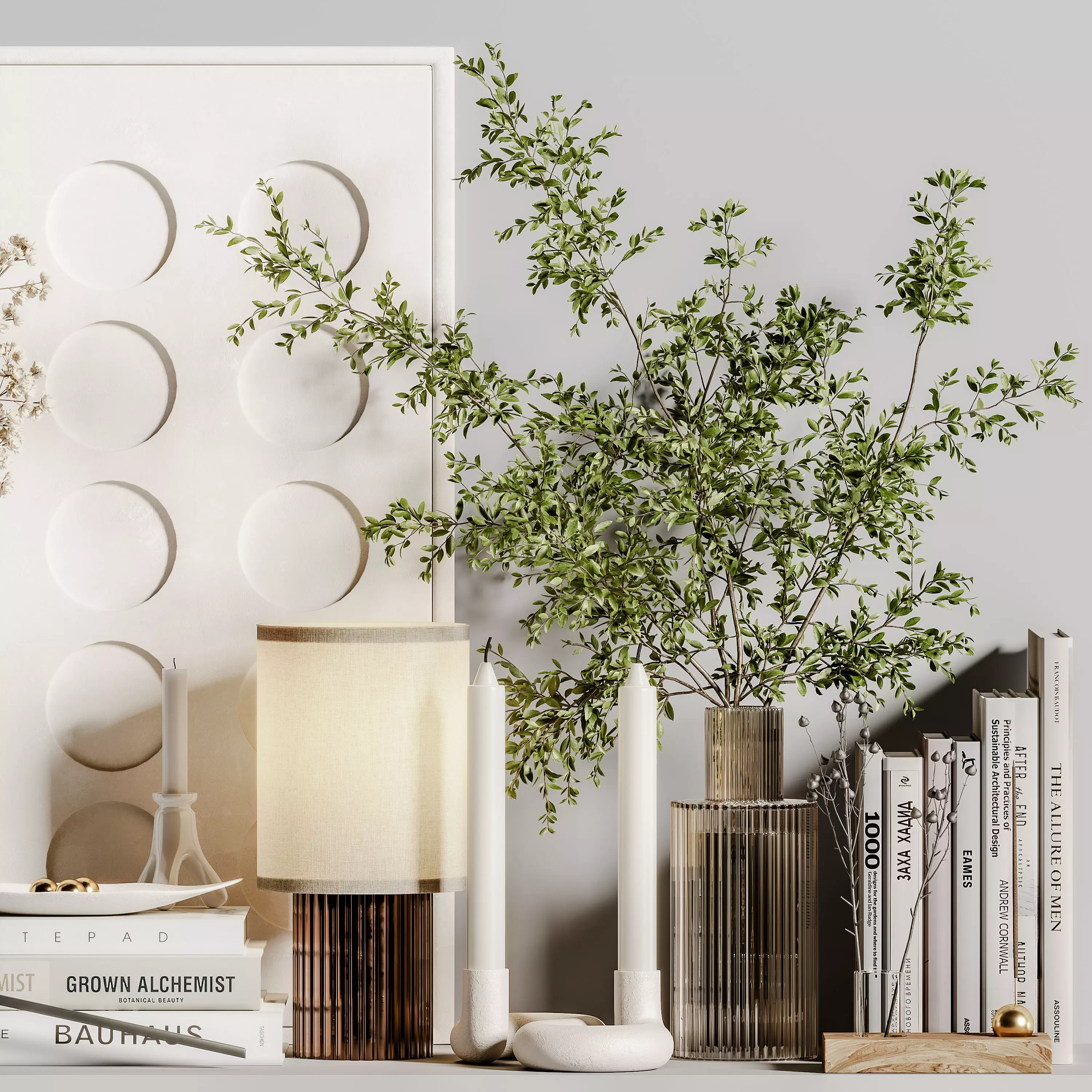 decorative set 133 3D model_0