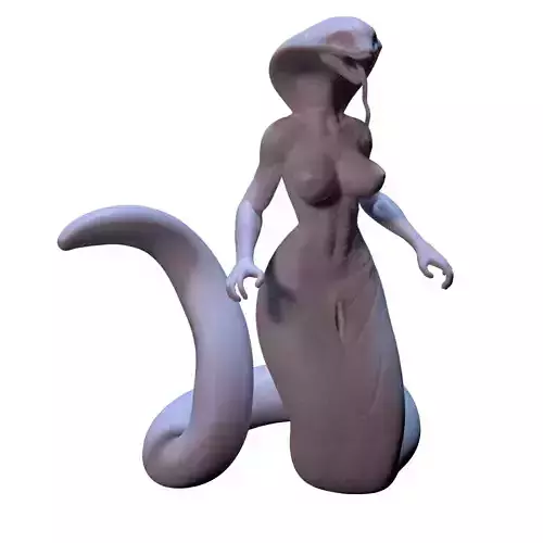 Furry snake 3dprint