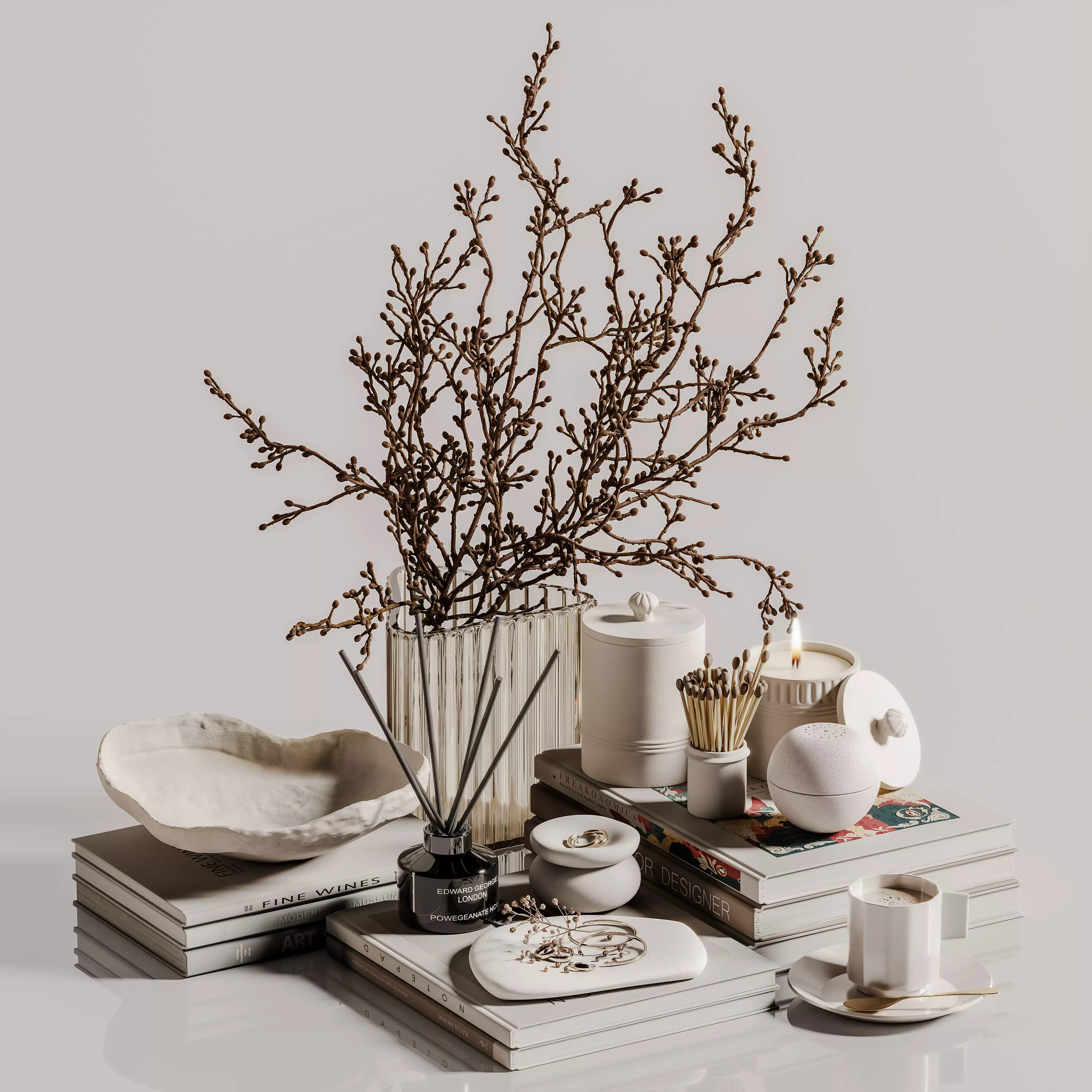 decorative set 134 3D model