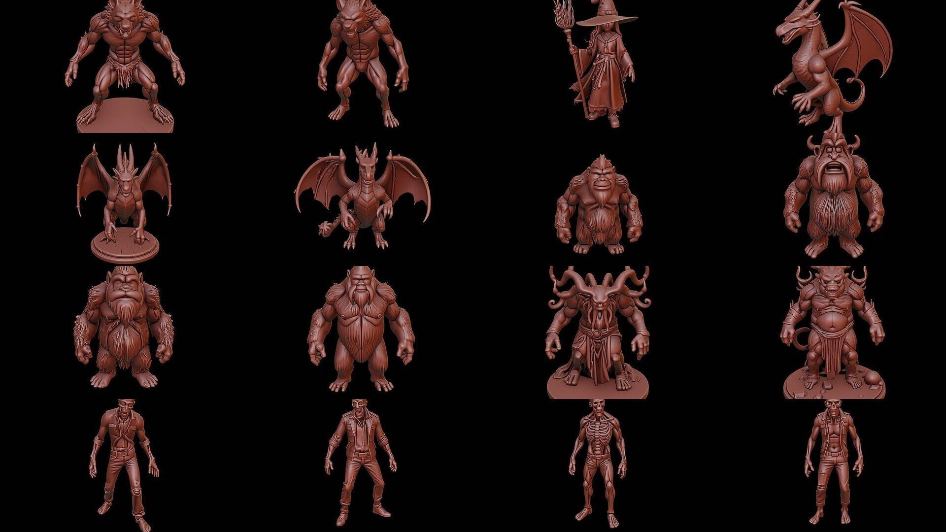 Ultimate 3D Printable Model Archive STL-OBJ Files 3D Model Collection_7