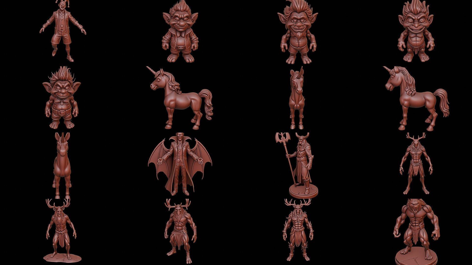 Ultimate 3D Printable Model Archive STL-OBJ Files 3D Model Collection_5