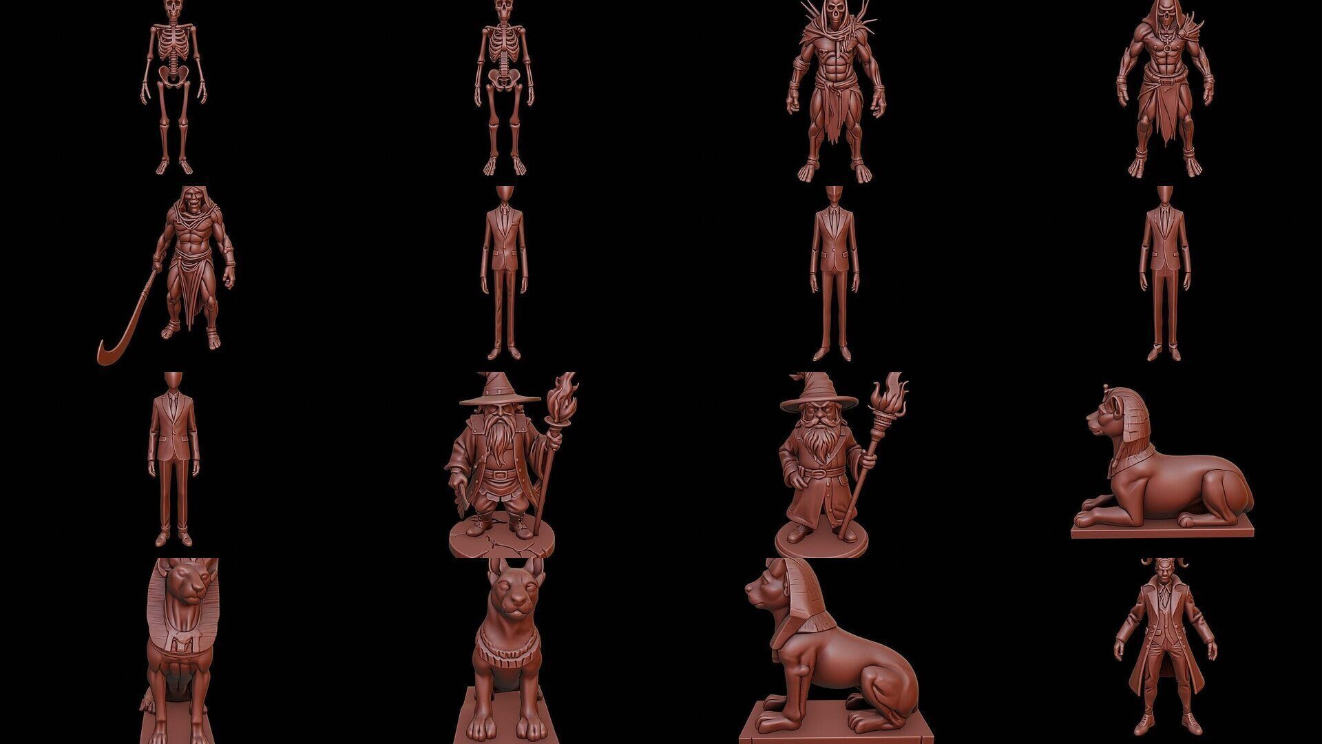 Ultimate 3D Printable Model Archive STL-OBJ Files 3D Model Collection_3