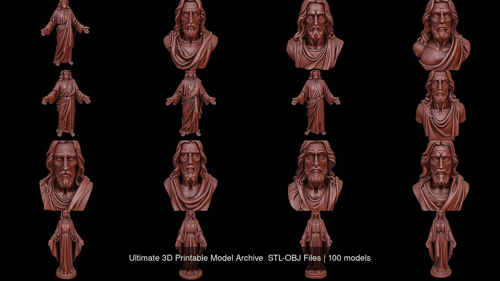 Ultimate 3D Printable Model Archive STL-OBJ Files 3D Model Collection_10