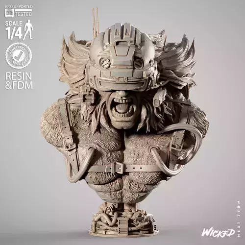 Wicked Movies Weapon X Portrait Bust