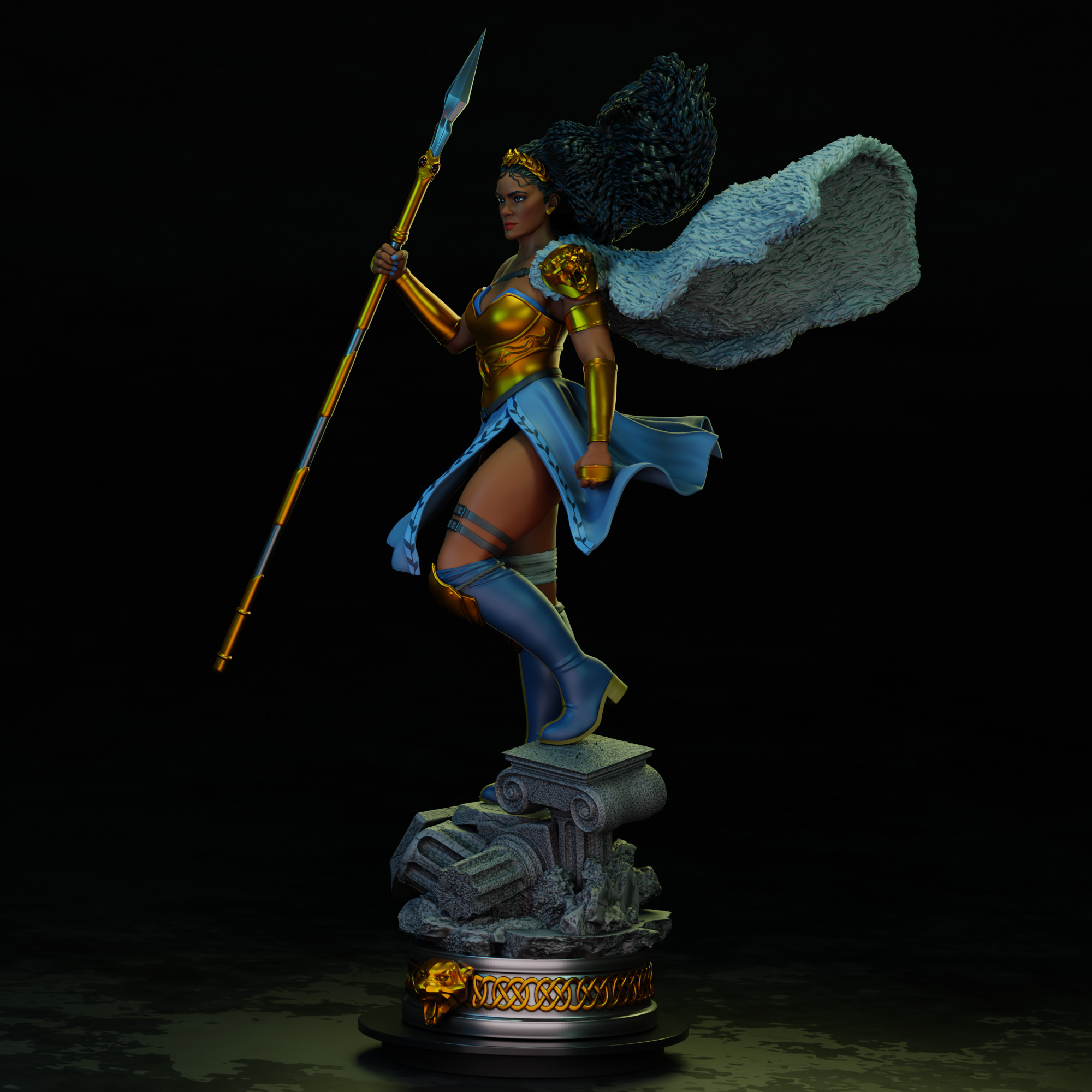 Nubia Wonder Woman 3D print model_5