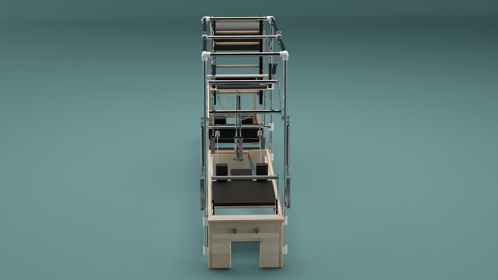 Medical Rehabilitation Bed 3D model_2