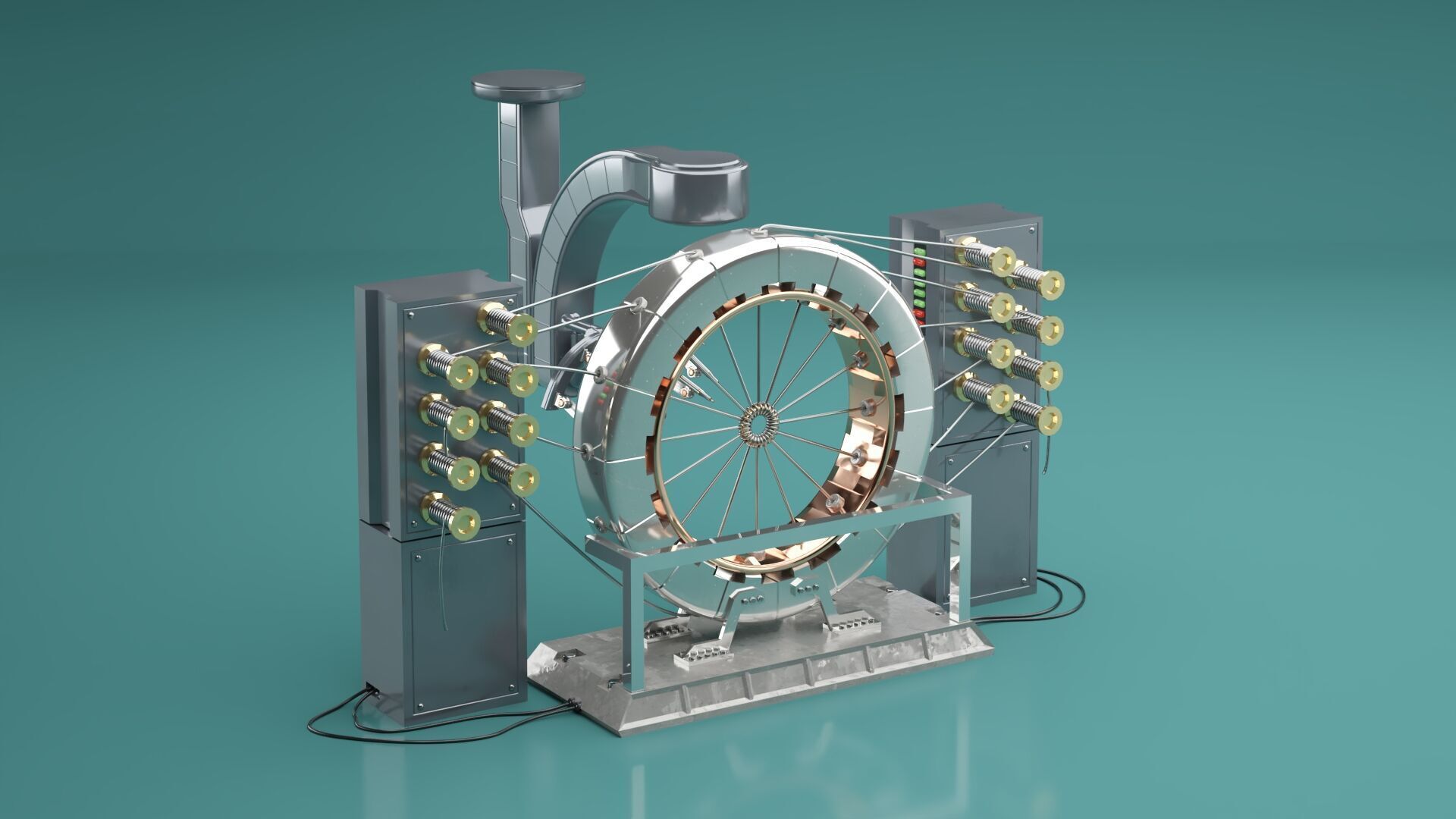 Modern Medical Equipment 3D model_3