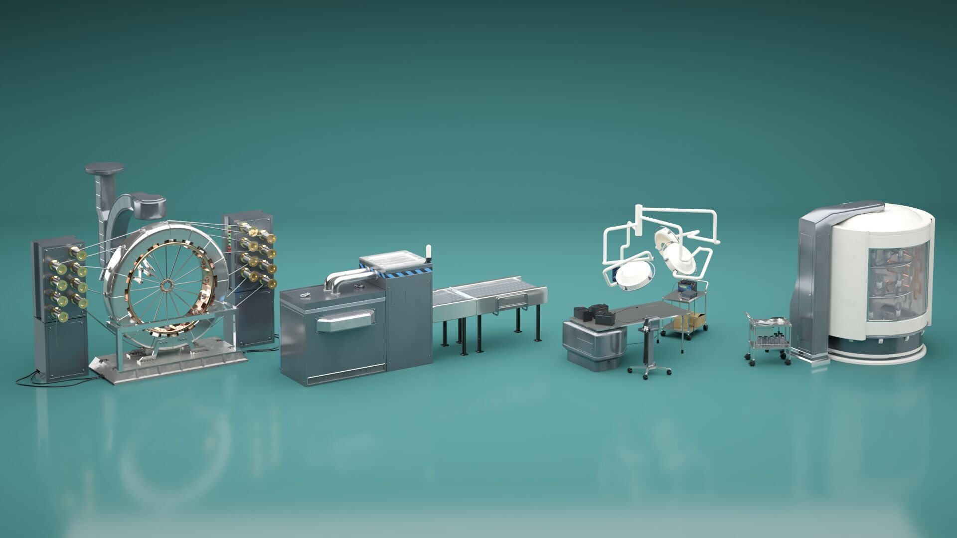 Modern Medical Equipment 3D model_1