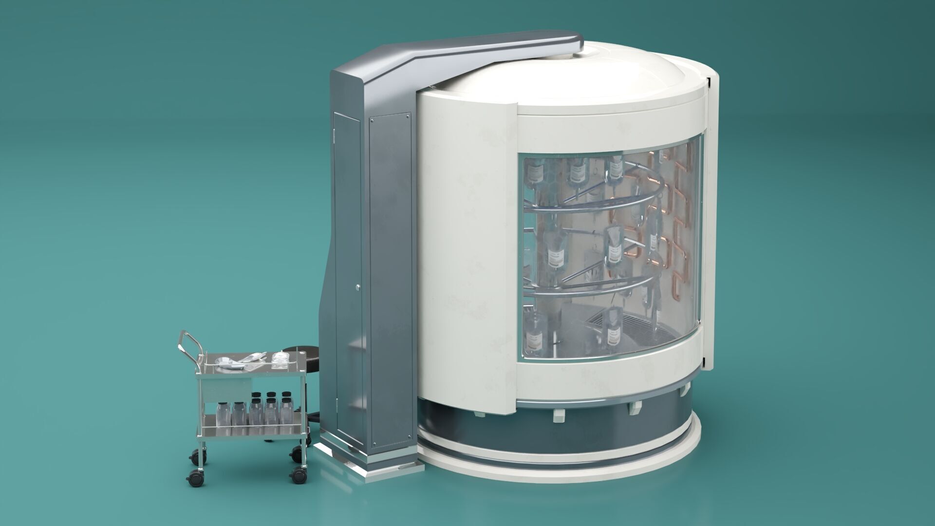 Modern Medical Equipment 3D model_9