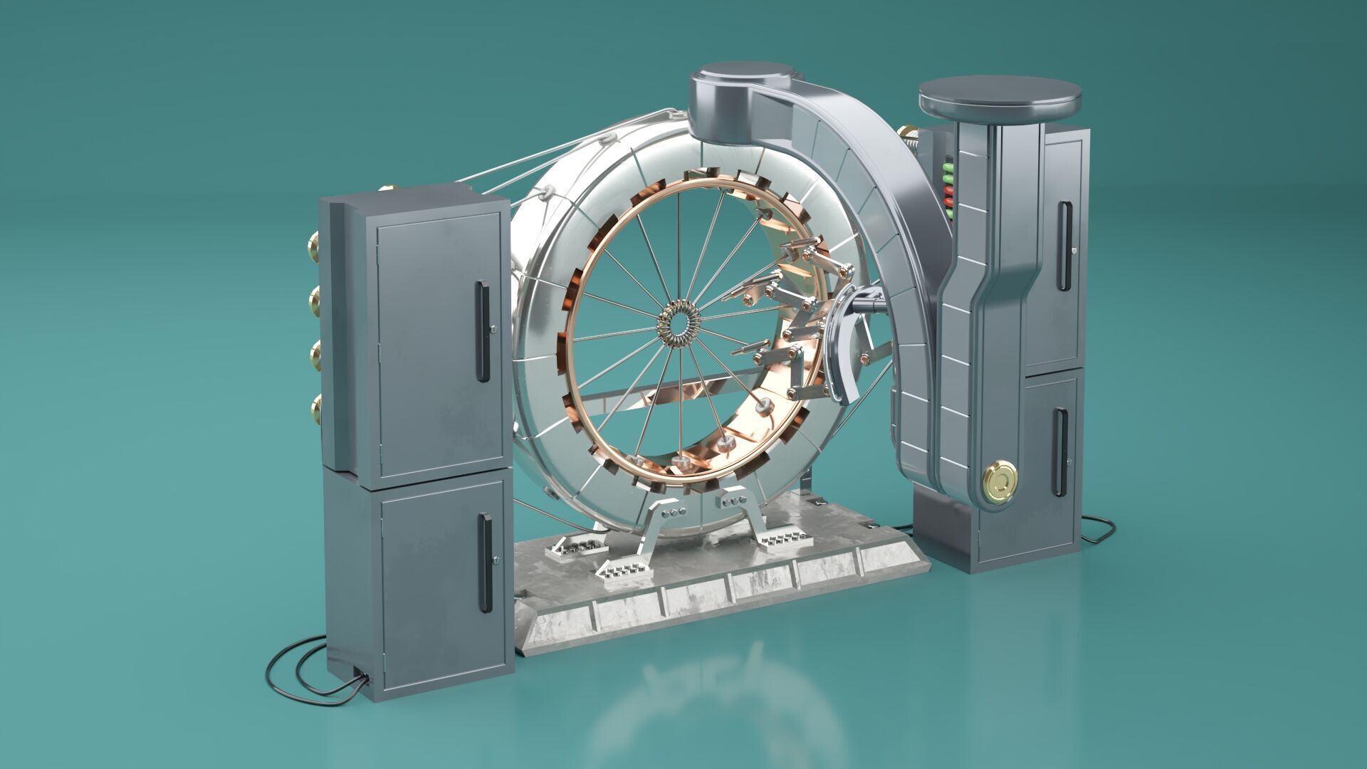 Modern Medical Equipment 3D model_2