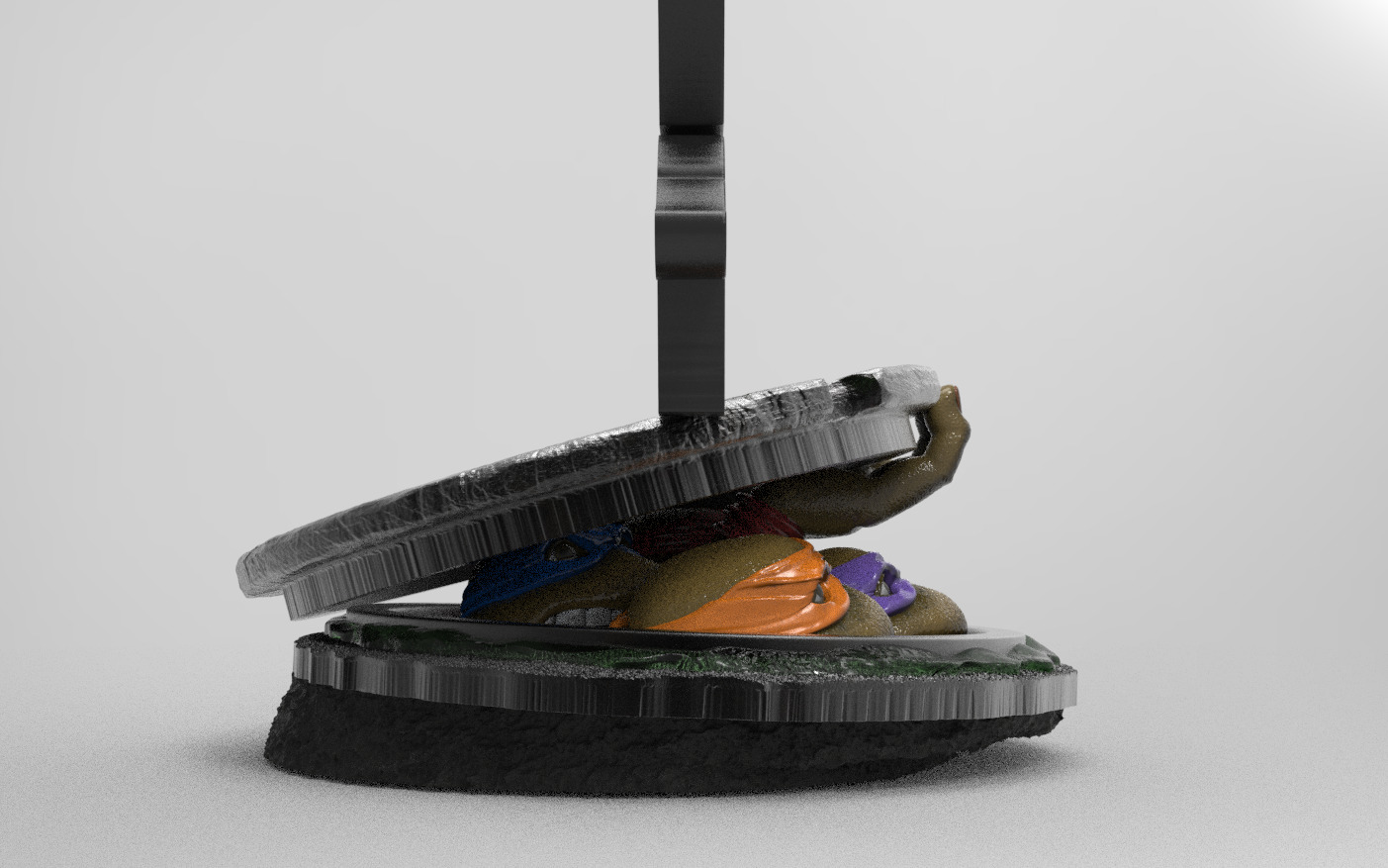 TMNT Turtles 3D print model_13