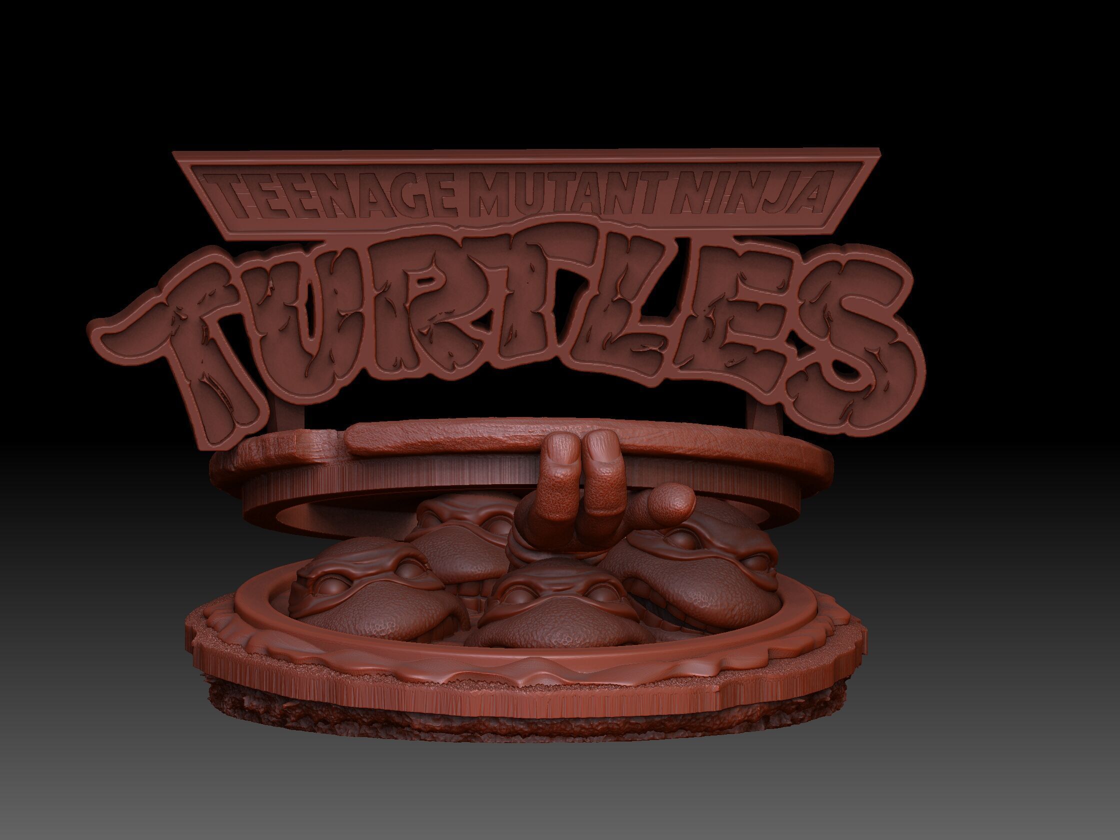 TMNT Turtles 3D print model_23