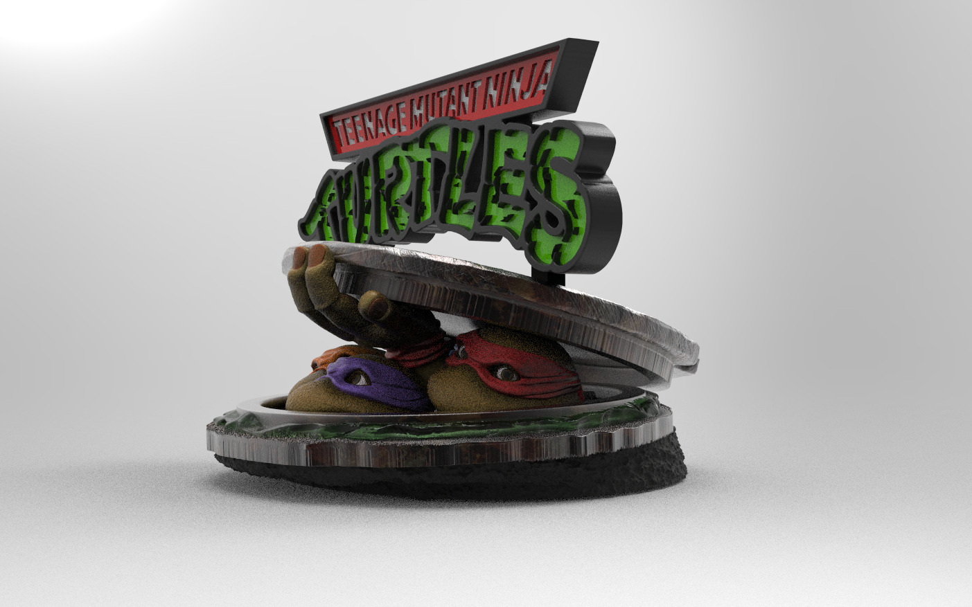 TMNT Turtles 3D print model_6